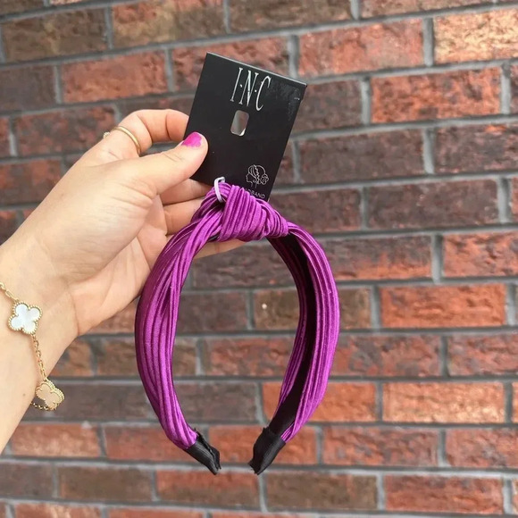 Purple Goldish Headband - Picture 7 of 8